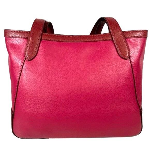 Coach Tote Bag 27 Color Block Horse and Carriage C5775 Bright Violet $328 - Picture 6 of 16